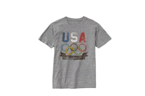 8 Gap's Olympic tee shirts