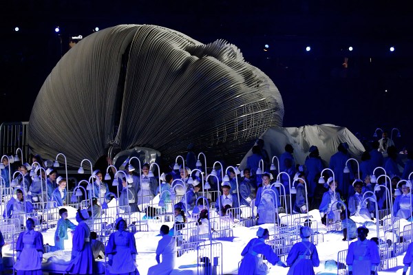 Photos From The London 2012 Olympics Opening Ceremony