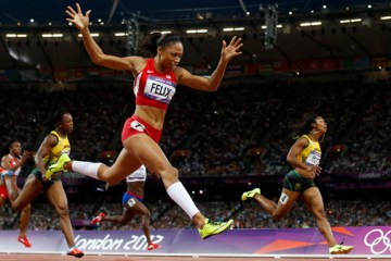 London Olympics Athletics Women Allyson Felix